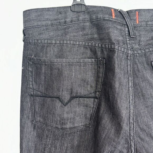 GUESS 38 x 32 Men’s Del Mar Slim Straight Fit Black Jeans - Picture 10 of 16